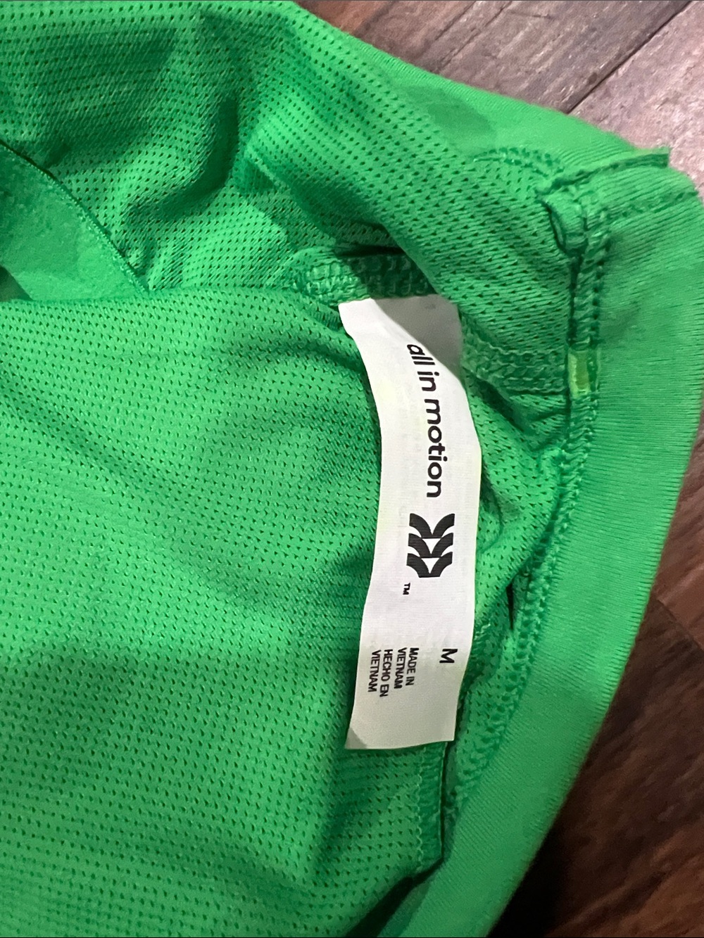One-Shoulder Green All in Motion Active Dress - Picture 2 of 3